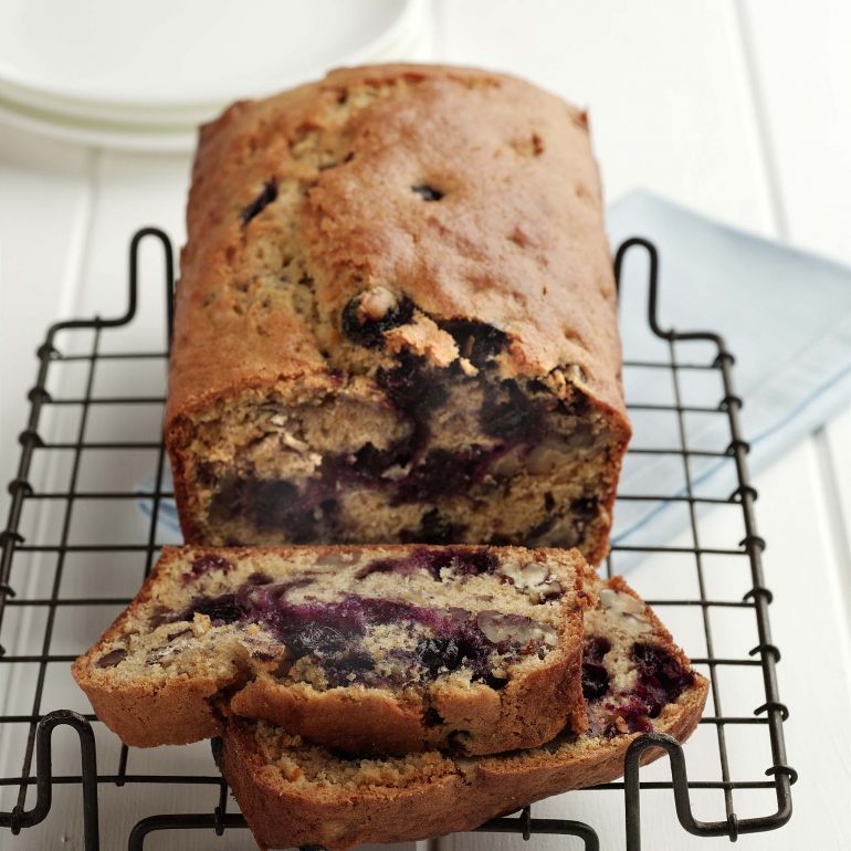 Nuts for Life - Blueberry and pecan bread